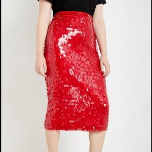Sequin skirt